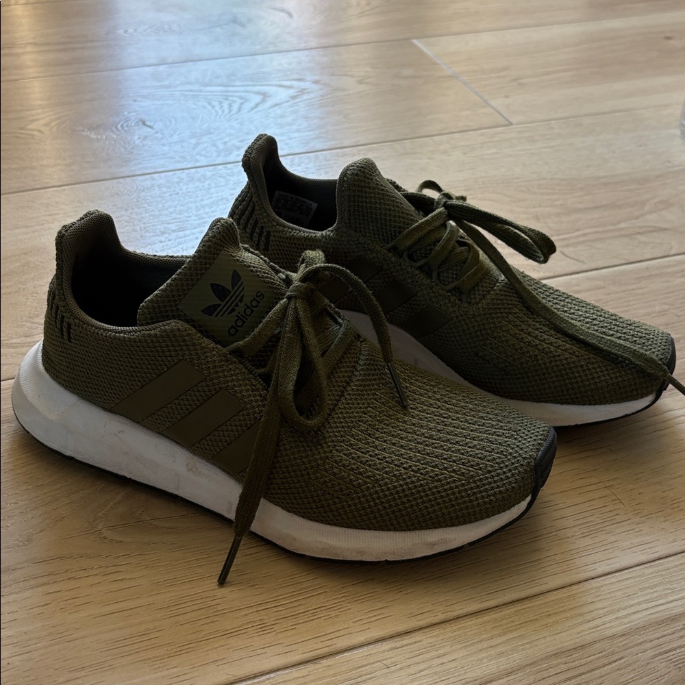 Adidas Forest Green Running Shoes